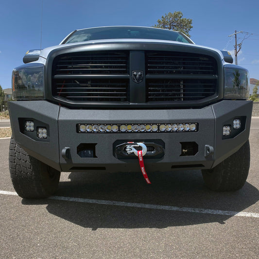2006-2009 RAM 2500/3500 ATTITUDE SERIES FRONT WINCH BUMPER Chassis Unlimited Inc.