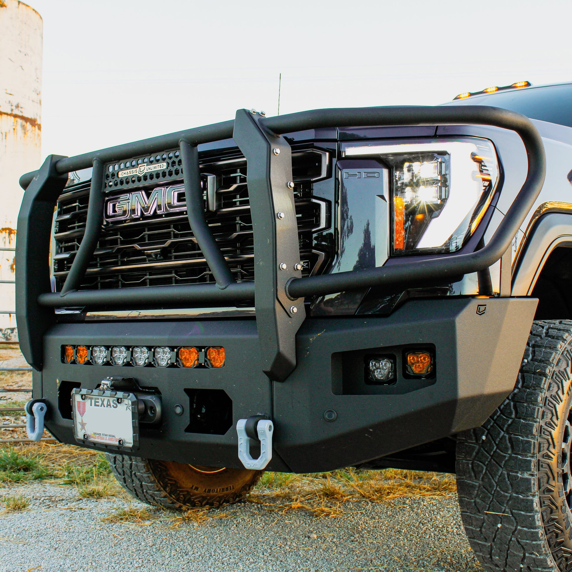 2024+ GMC SIERRA 2500/3500 ATTITUDE FRONT WINCH BUMPER W/ GUARD Chassis Unlimited Inc.