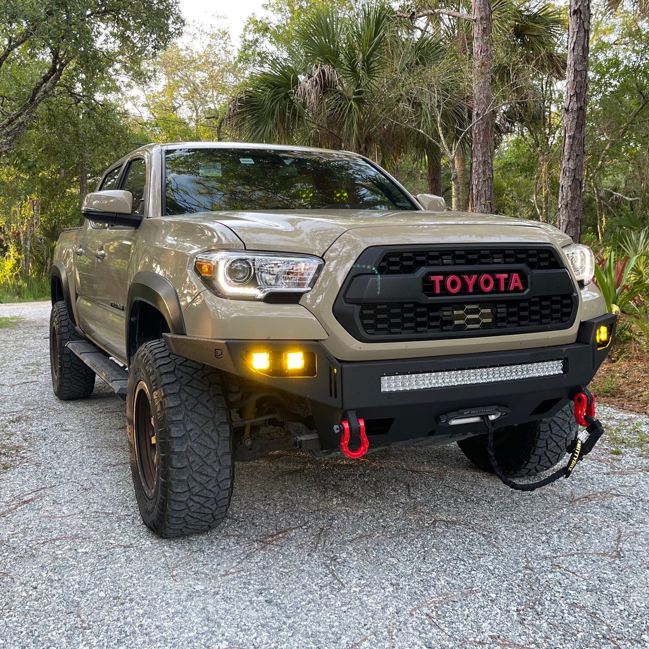 2016-2022 TOYOTA TACOMA OCTANE FRONT WINCH BUMPER Chassis Unlimited Inc.