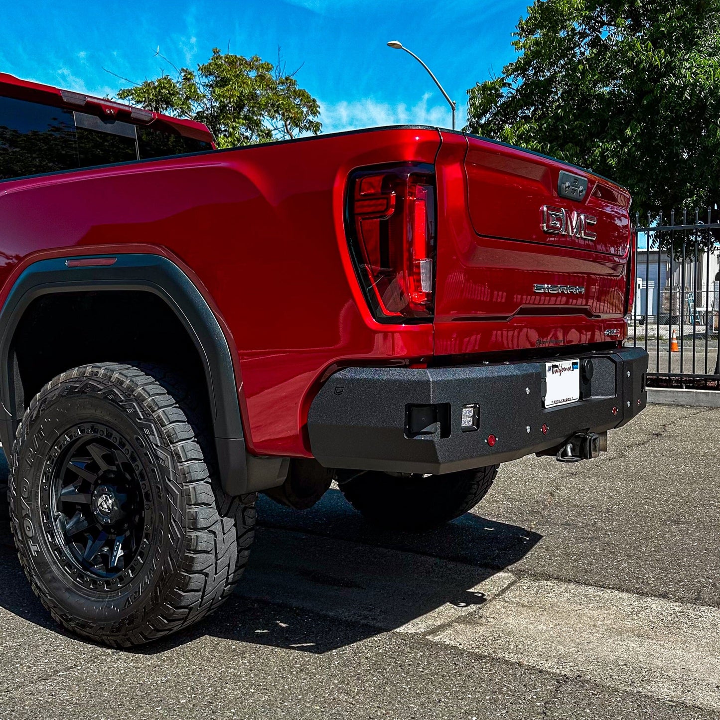 2020-2023 GMC SIERRA 2500/3500 FUEL SERIES REAR BUMPER Chassis Unlimited Inc.