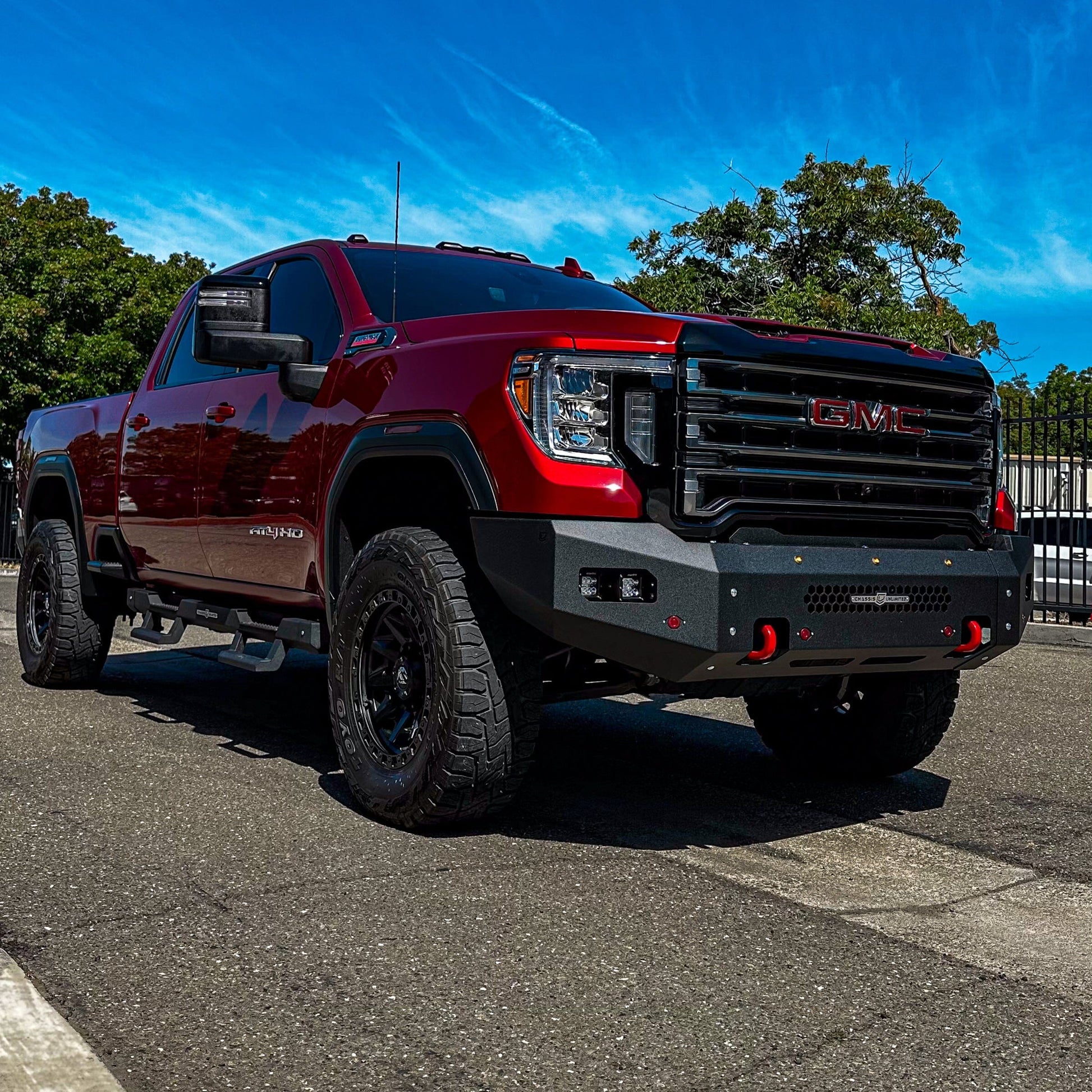 2020-2023 GMC SIERRA 2500/3500 FUEL SERIES FRONT BUMPER Chassis Unlimited Inc.
