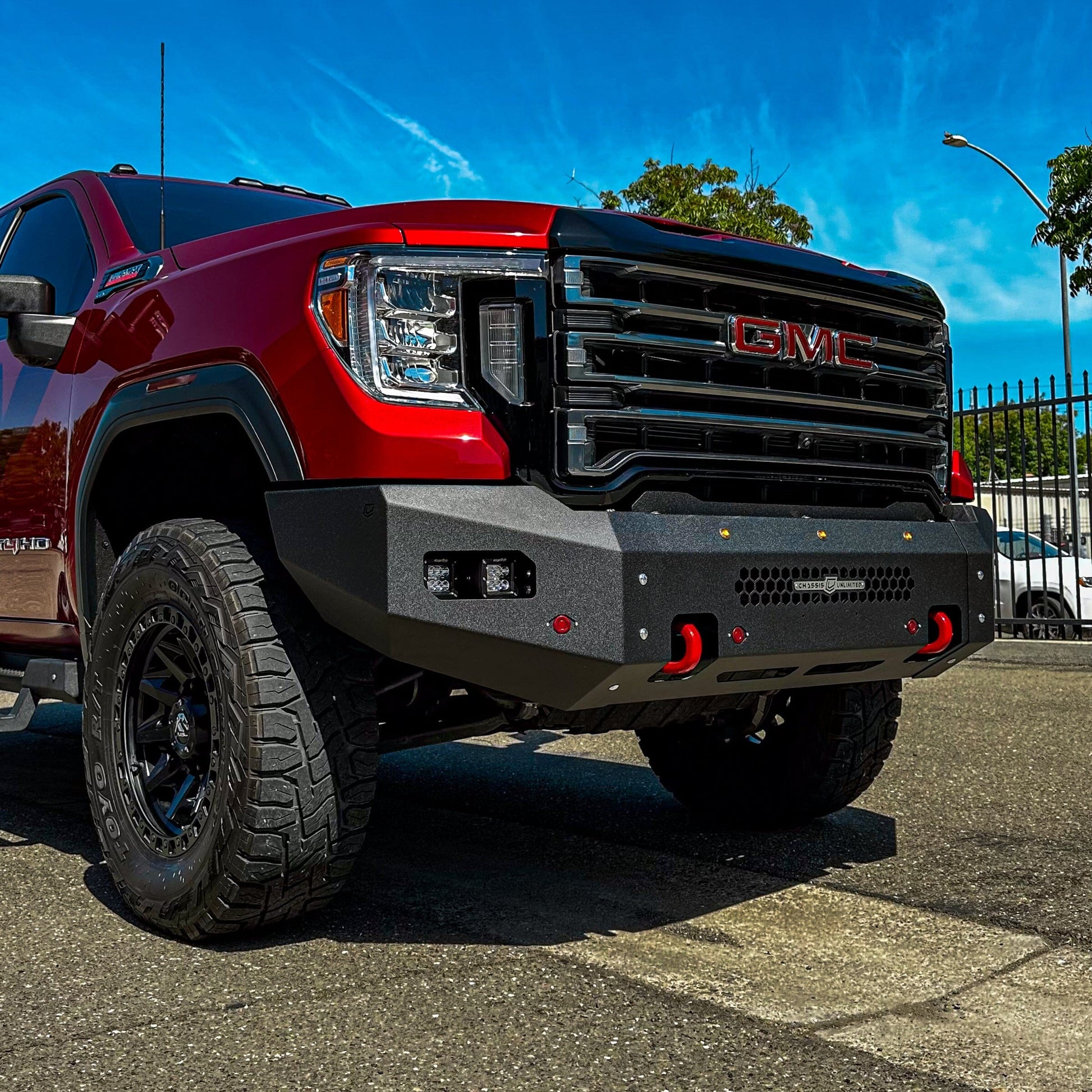 2020-2023 GMC SIERRA 2500/3500 FUEL SERIES FRONT BUMPER Chassis Unlimited Inc.