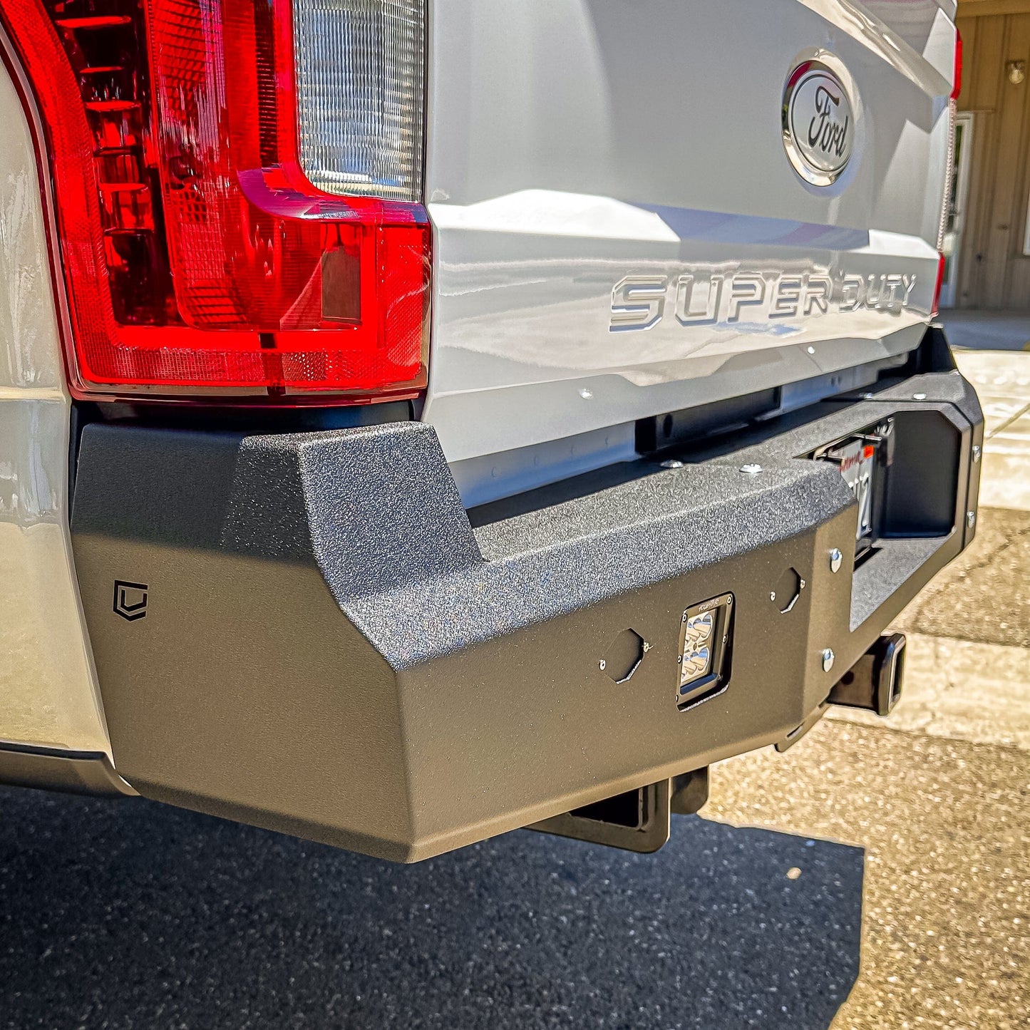2017-2022 FORD SUPERDUTY F250/F350 FUEL SERIES REAR BUMPER Chassis Unlimited Inc.