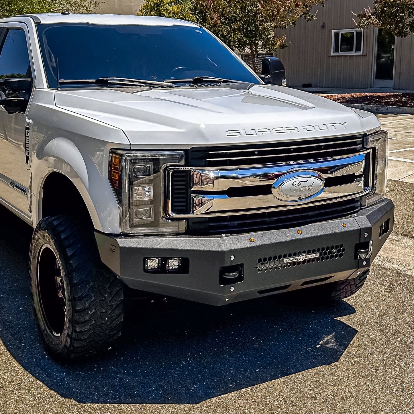 2017-2022 FORD SUPERDUTY F250/F350 FUEL SERIES FRONT BUMPER Chassis Unlimited Inc.