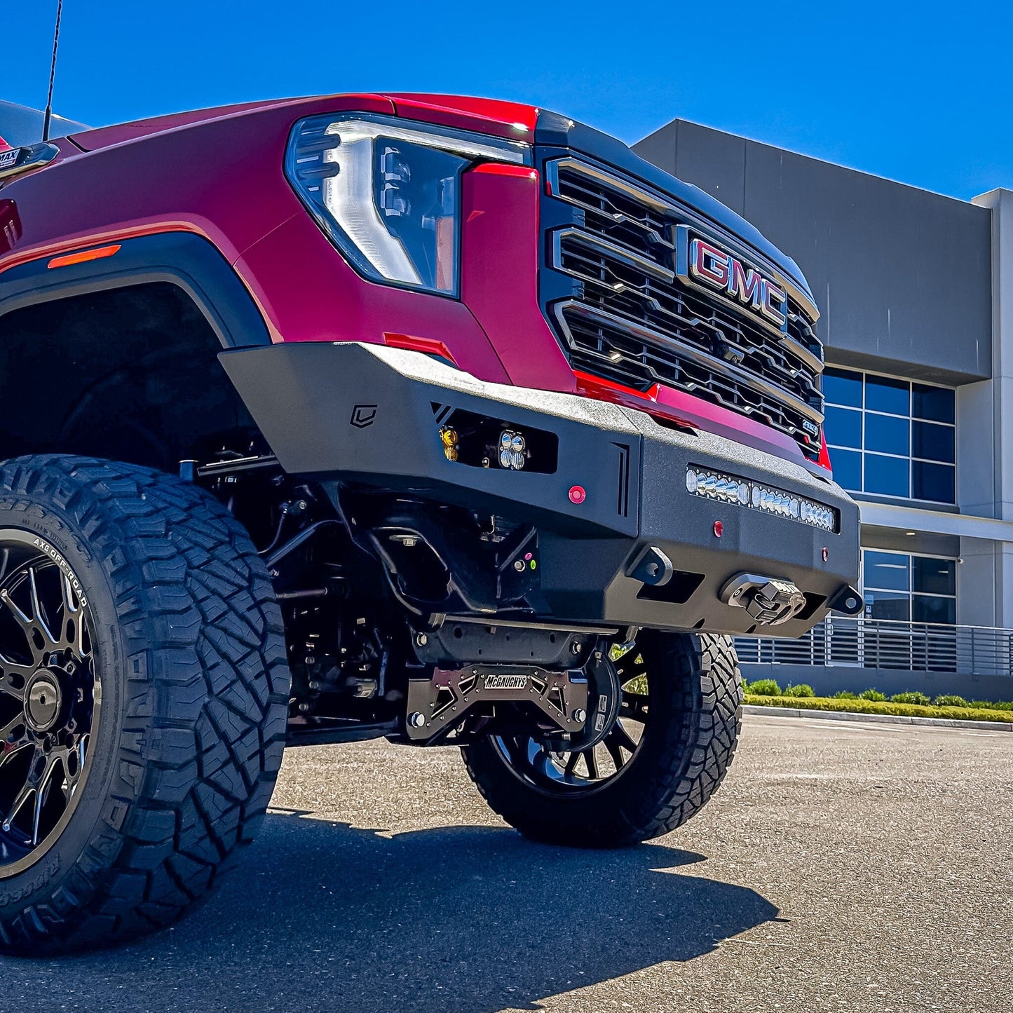 2023-2024 GMC Sierra 2500-3500 Octane Front Bumper