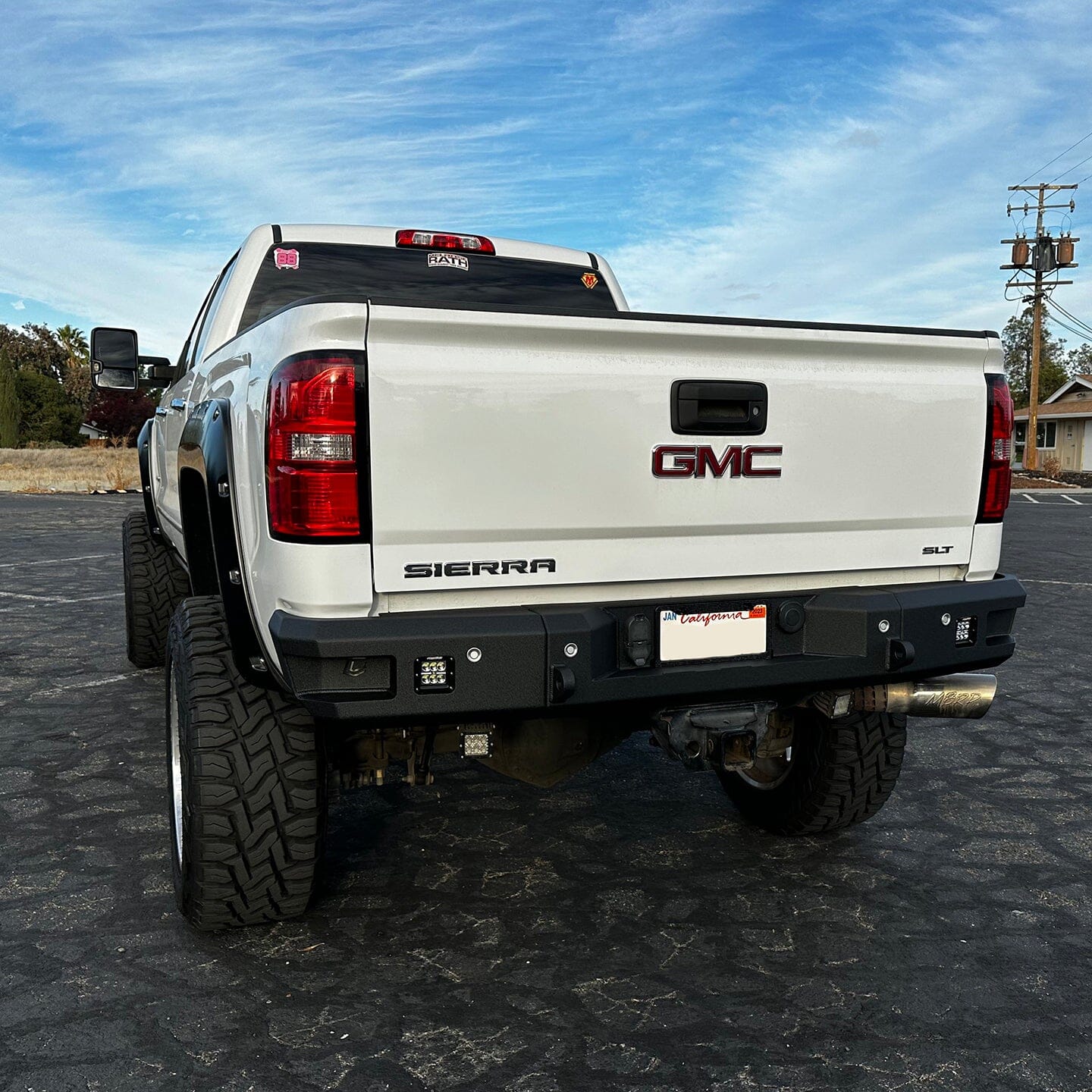 2015-2019 GMC/CHEVY 2500/3500 ATTITUDE REAR BUMPER Chassis Unlimited Inc.