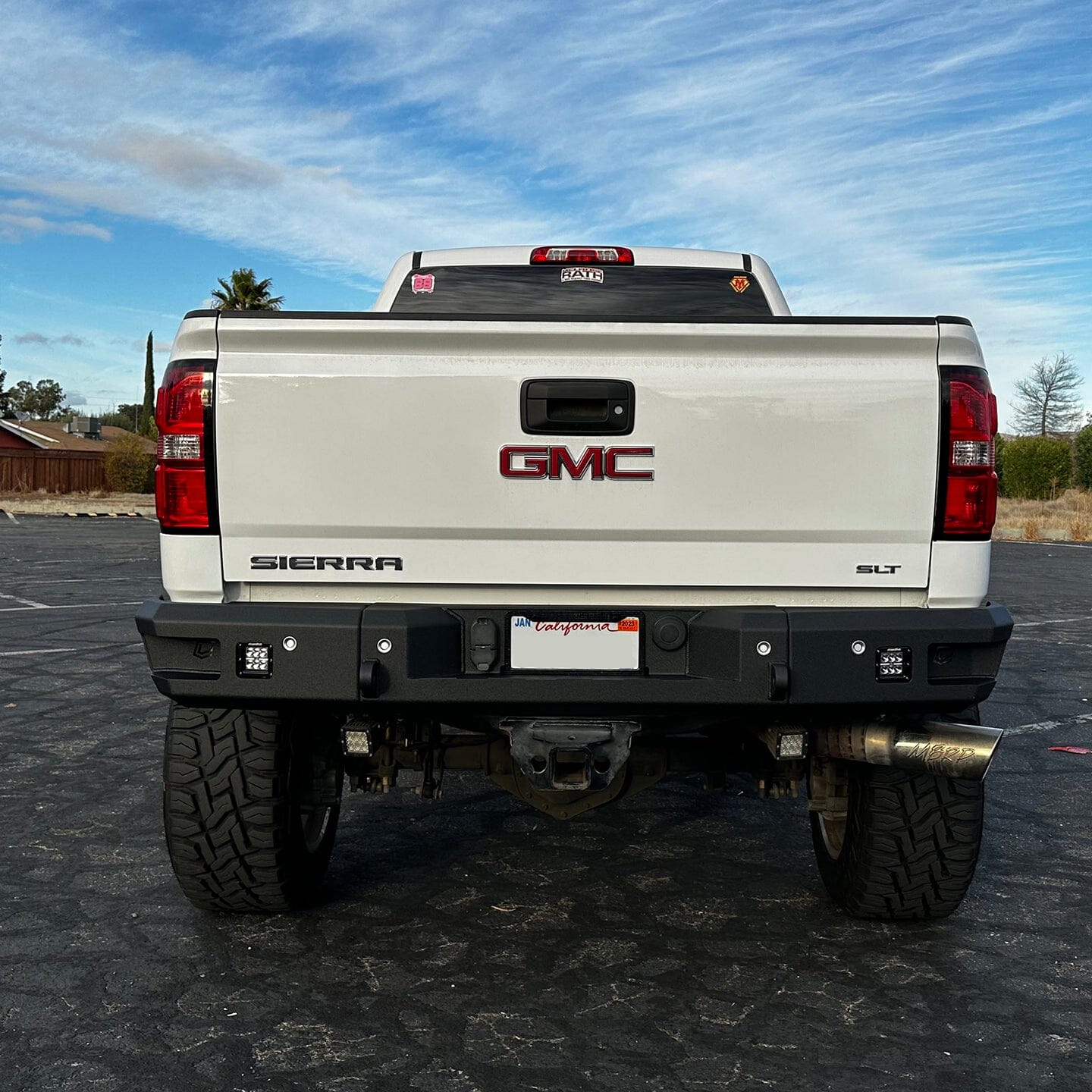 2015-2019 GMC/CHEVY 2500/3500 ATTITUDE REAR BUMPER Chassis Unlimited Inc.