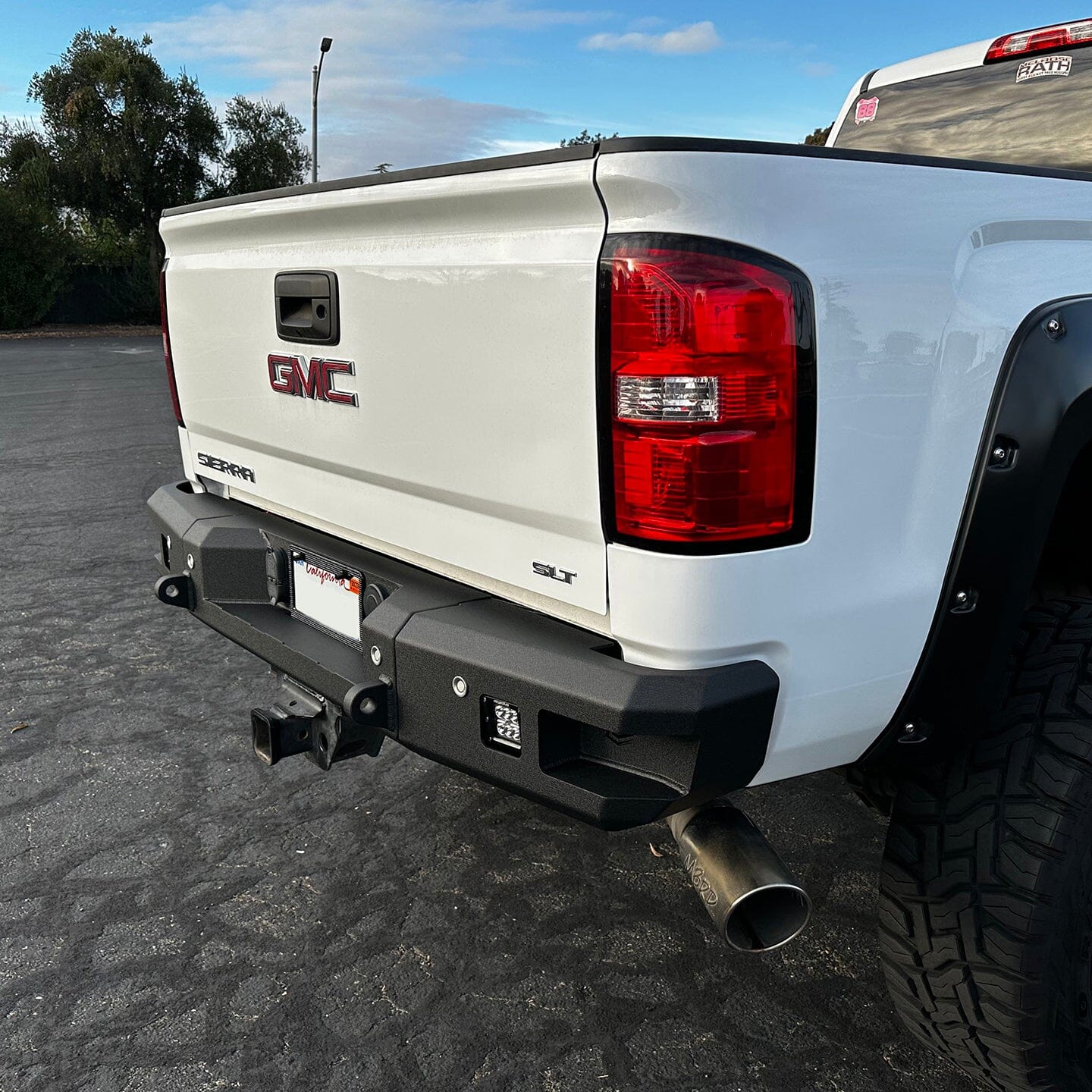 2015-2019 GMC/CHEVY 2500/3500 ATTITUDE REAR BUMPER Chassis Unlimited Inc.