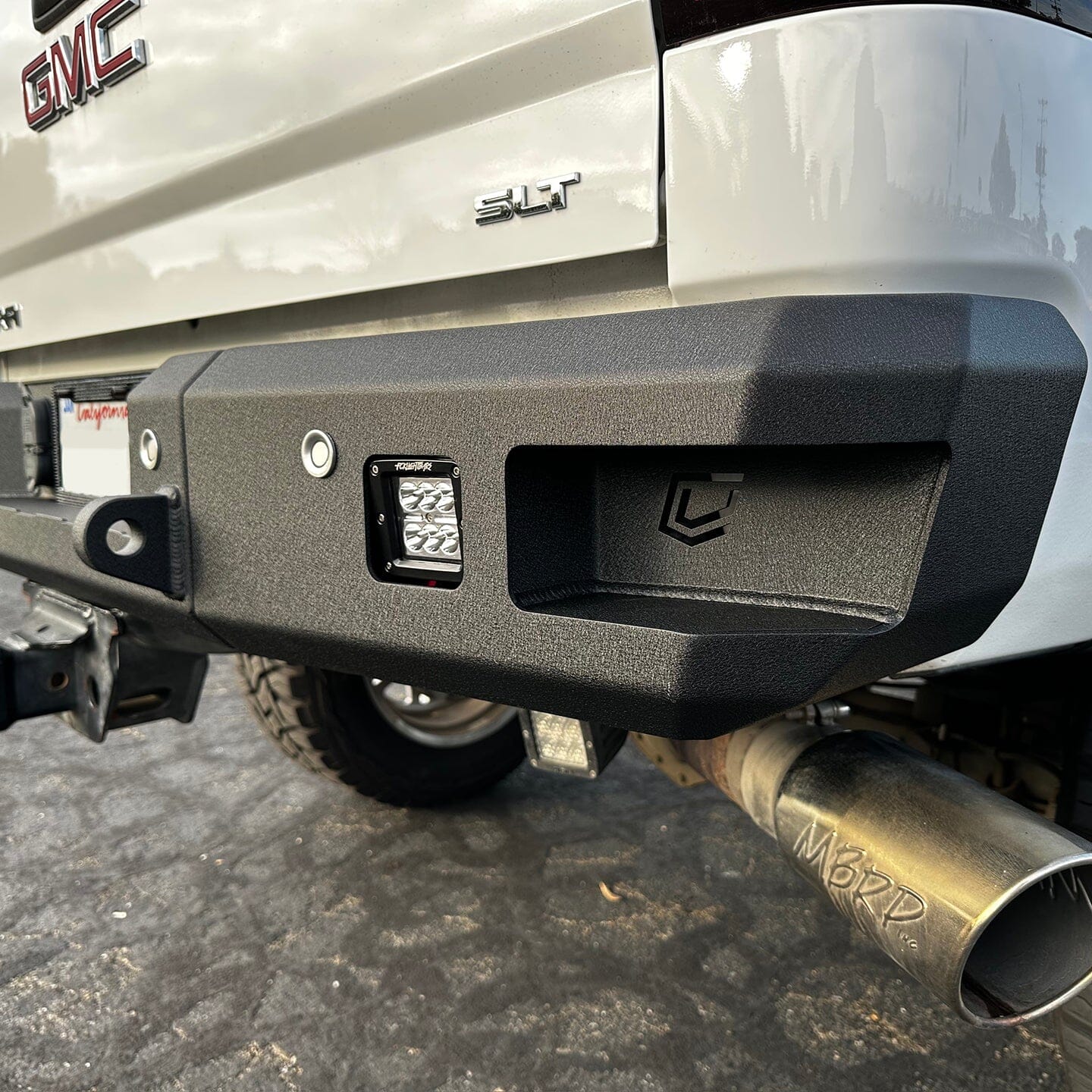 2015-2019 GMC/CHEVY 2500/3500 ATTITUDE REAR BUMPER Chassis Unlimited Inc.
