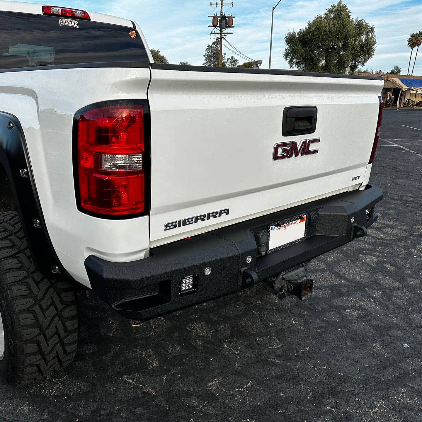 2015-2019 GMC/CHEVY 2500/3500 ATTITUDE REAR BUMPER Chassis Unlimited Inc.