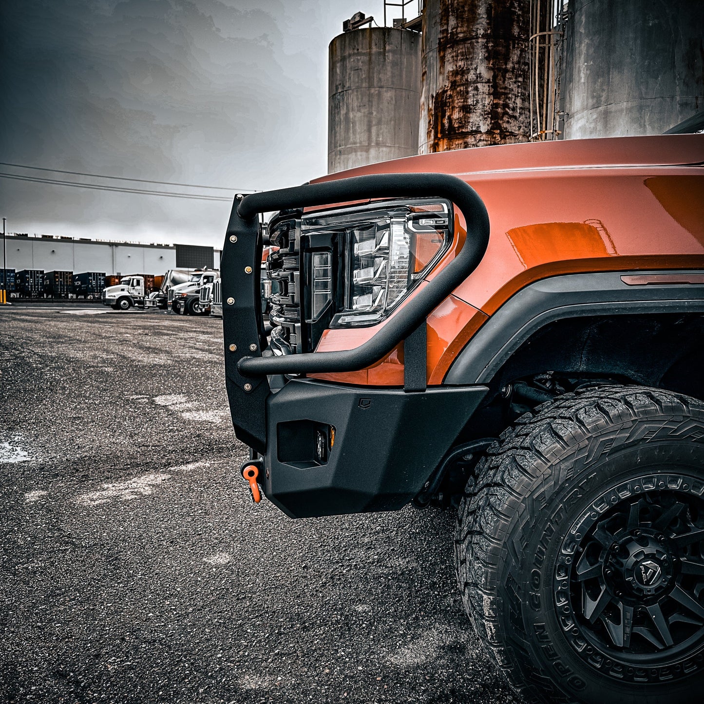 2020-2023 GMC SIERRA 2500/3500 ATTITUDE FRONT WINCH BUMPER W/ GUARD Chassis Unlimited Inc.
