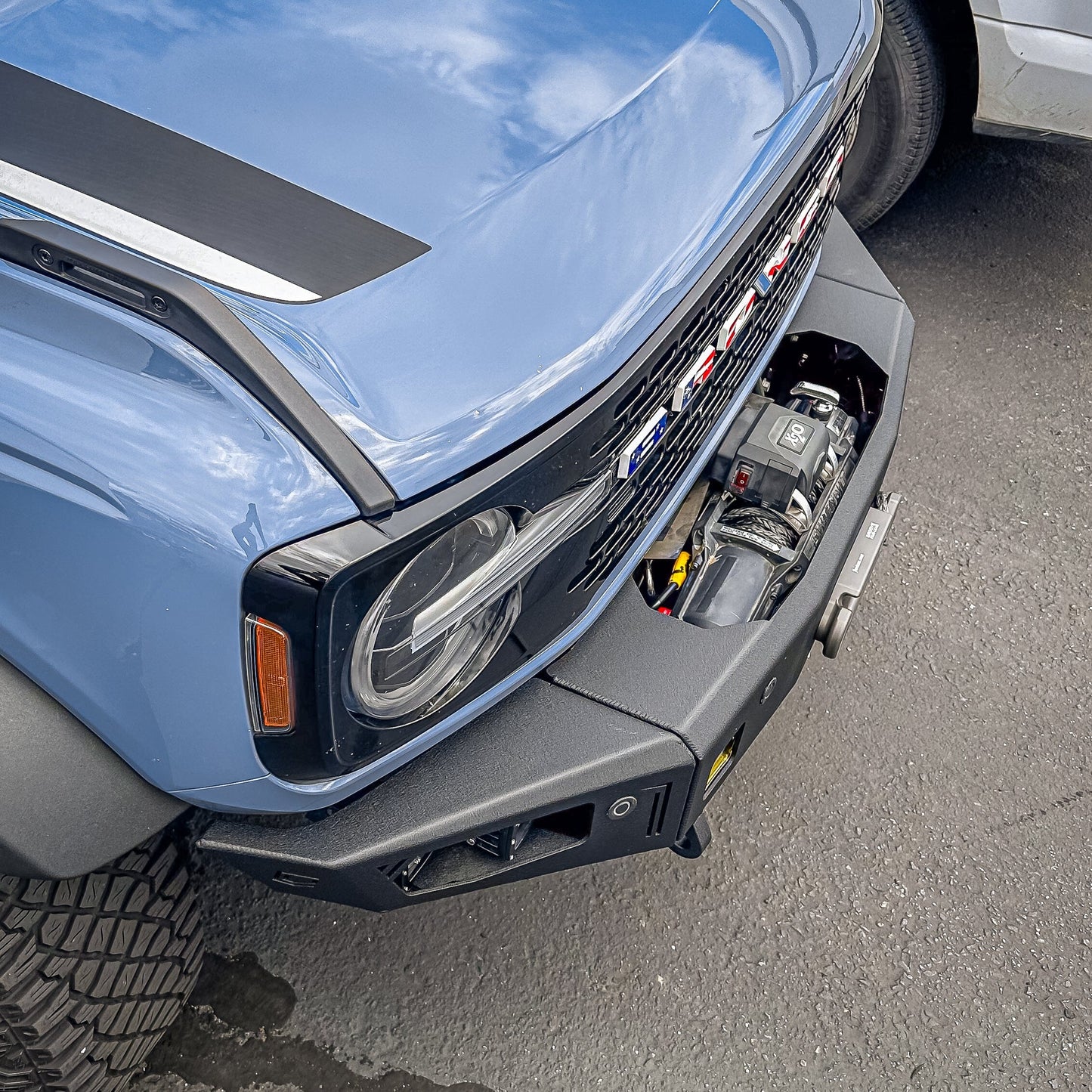 2021-2023 FORD BRONCO FRONT OCTANE WINCH BUMPER Chassis Unlimited Inc.