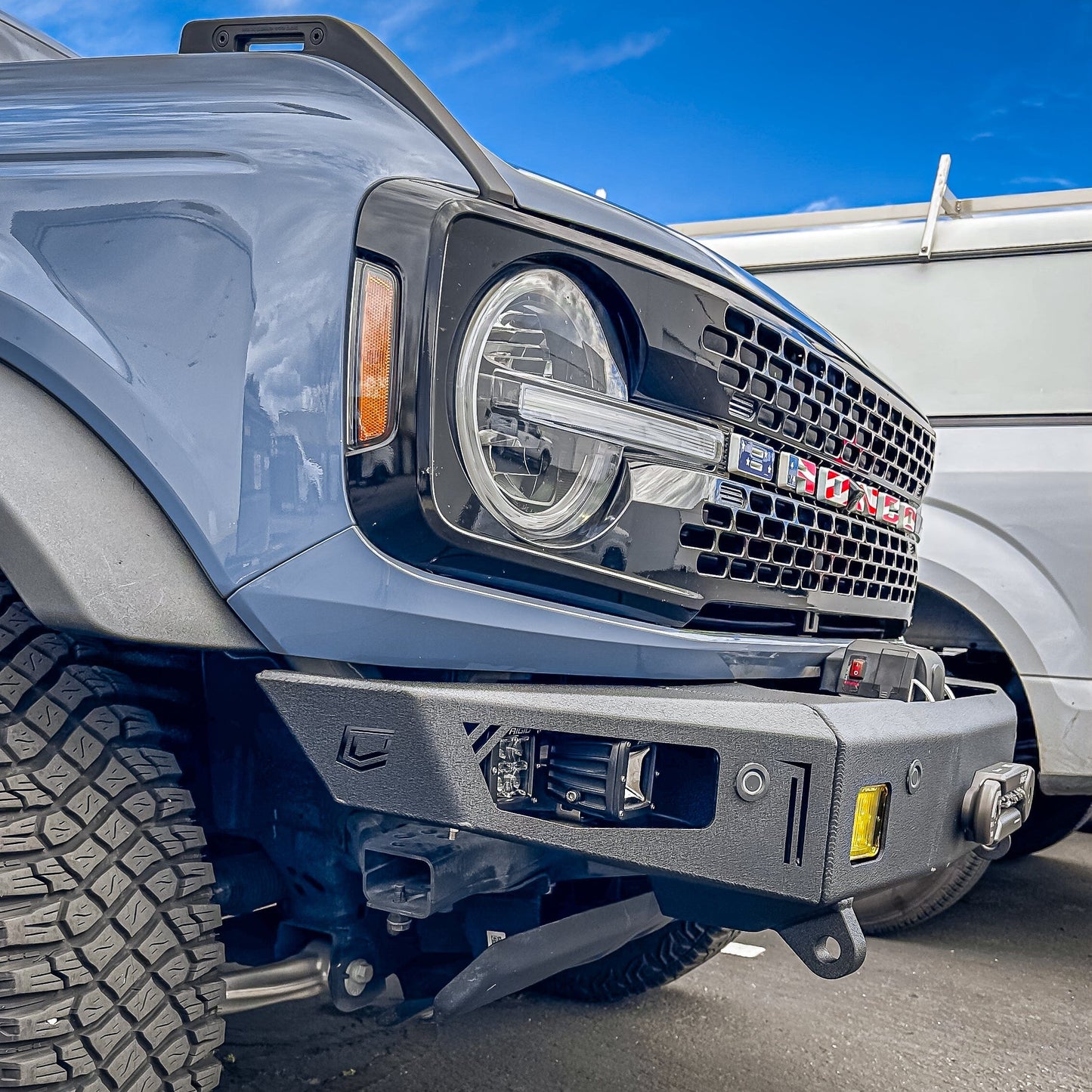 2021-2023 FORD BRONCO FRONT OCTANE WINCH BUMPER Chassis Unlimited Inc.
