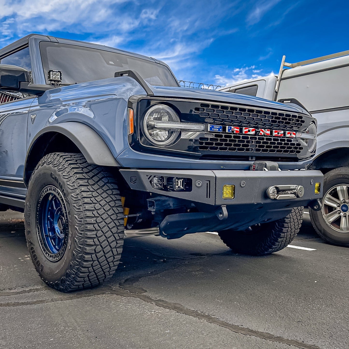 2021-2023 FORD BRONCO FRONT OCTANE WINCH BUMPER Chassis Unlimited Inc.