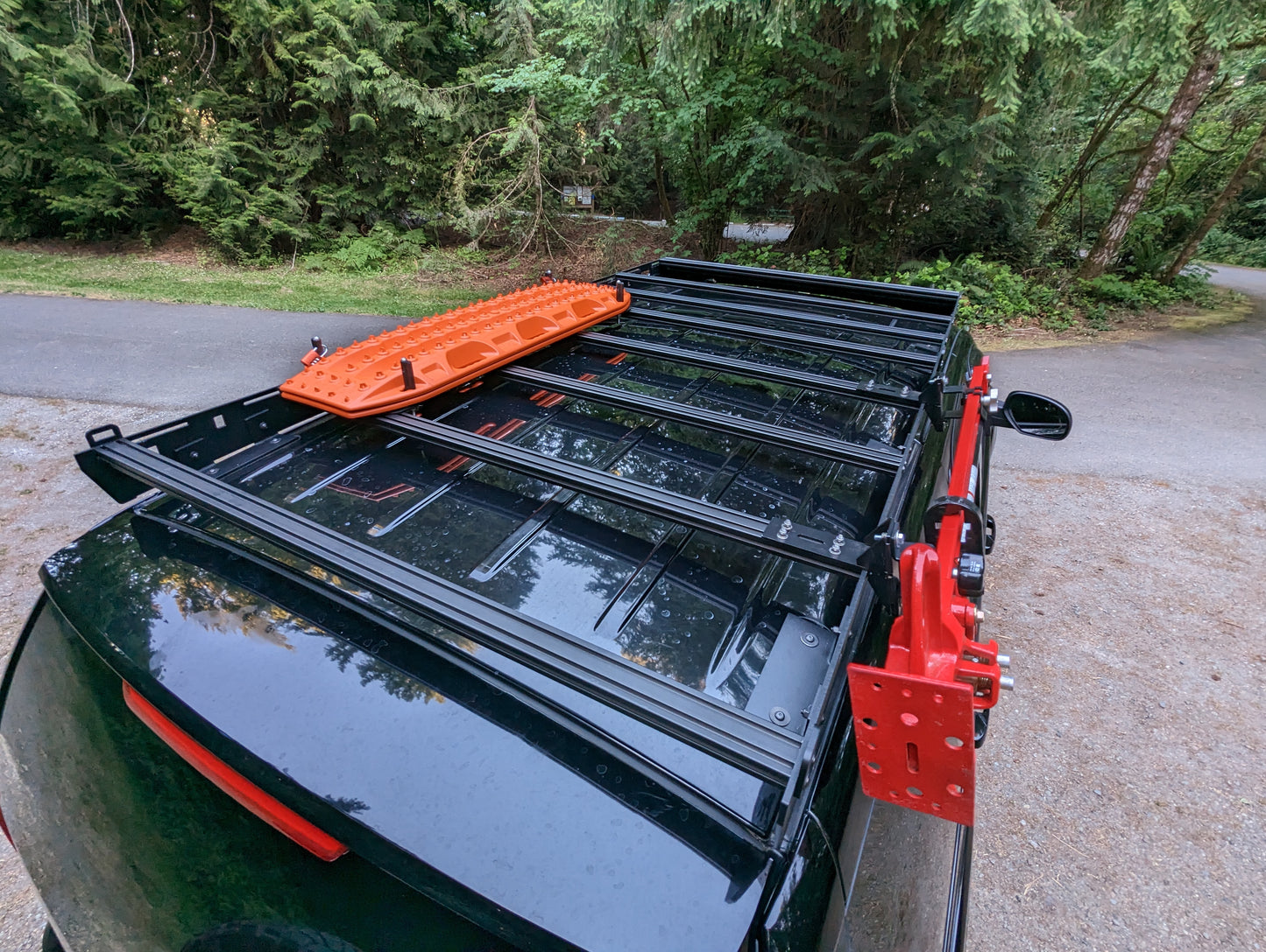 2007-2014 Chevy Tahoe Roof Rack Baseline Overland top view