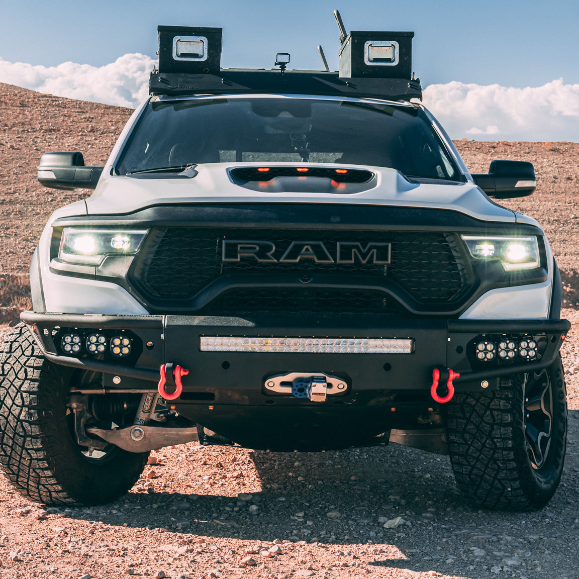 2021-2022 RAM TRX DIABLO FRONT WINCH BUMPER Chassis Unlimited Inc.