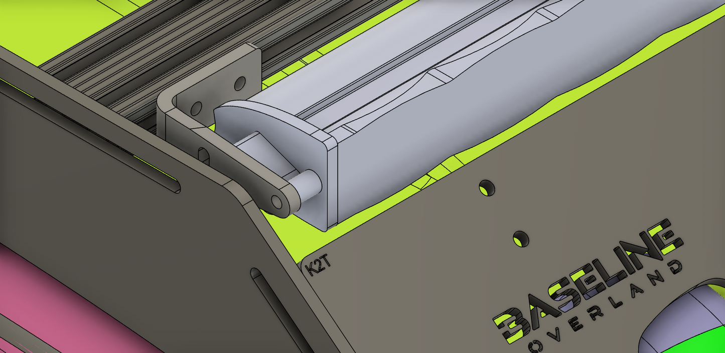 Light Bar Brackets from Baseline Overland