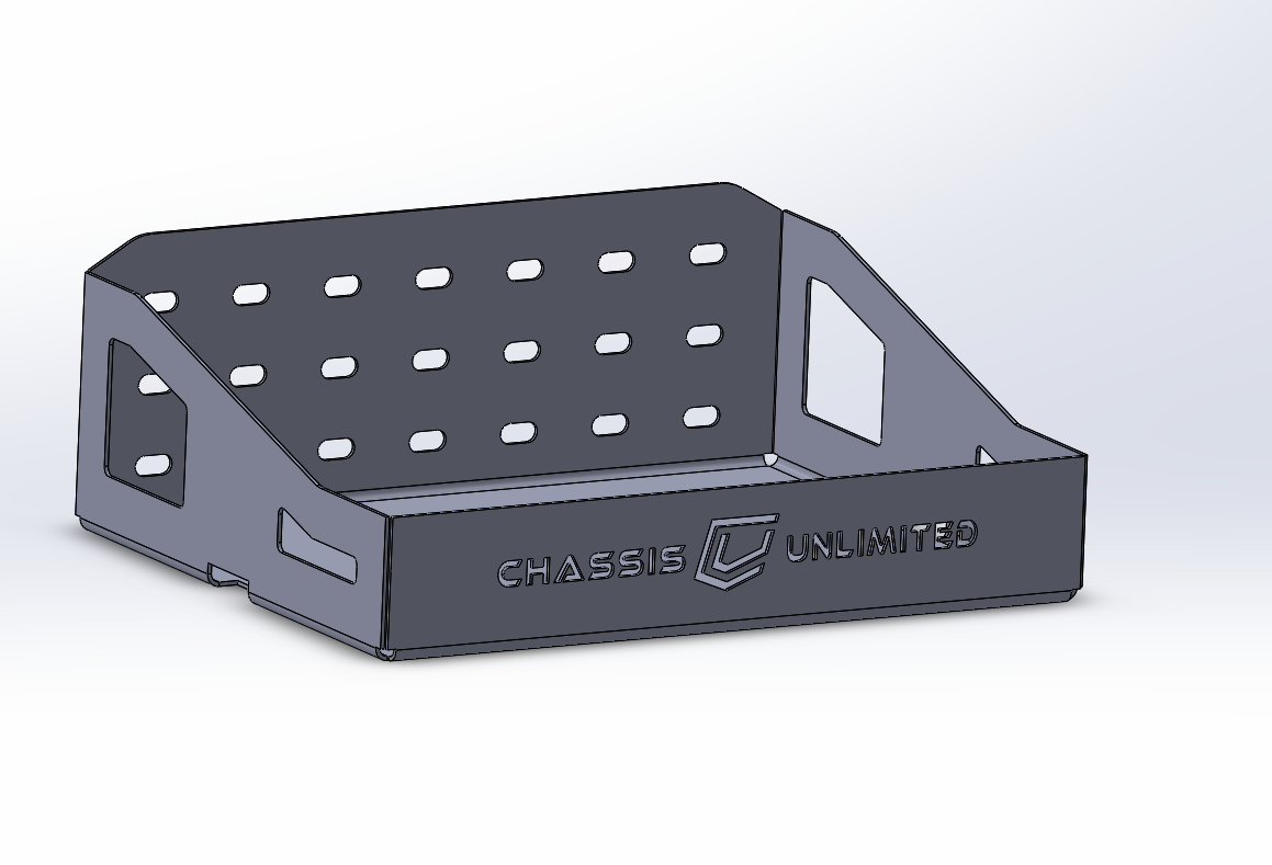 Cooler Carrier Swing Out Bumper Mount