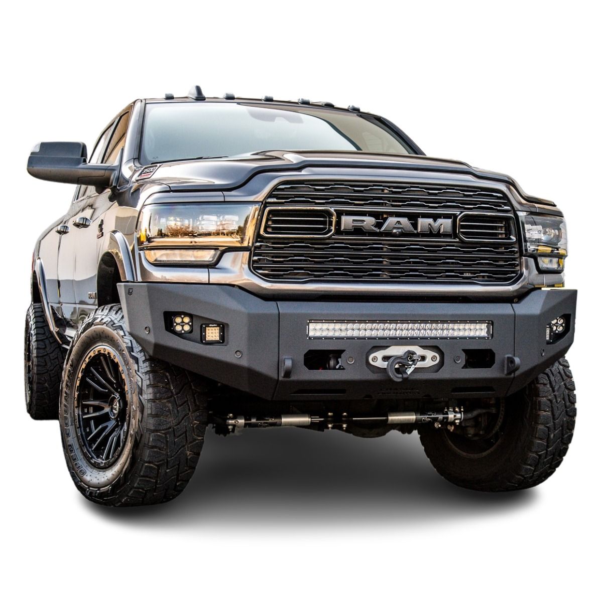 2019-2022 RAM 2500/3500 ATTITUDE SERIES FRONT WINCH BUMPER Chassis Unlimited Inc.