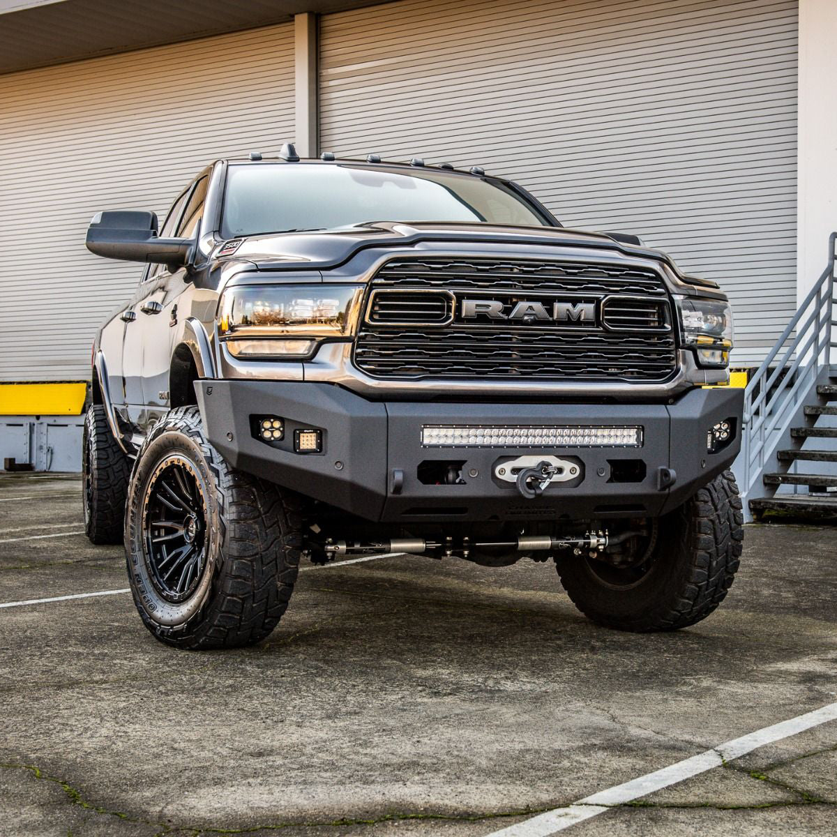2019-2022 RAM 2500/3500 ATTITUDE SERIES FRONT WINCH BUMPER Chassis Unlimited Inc.