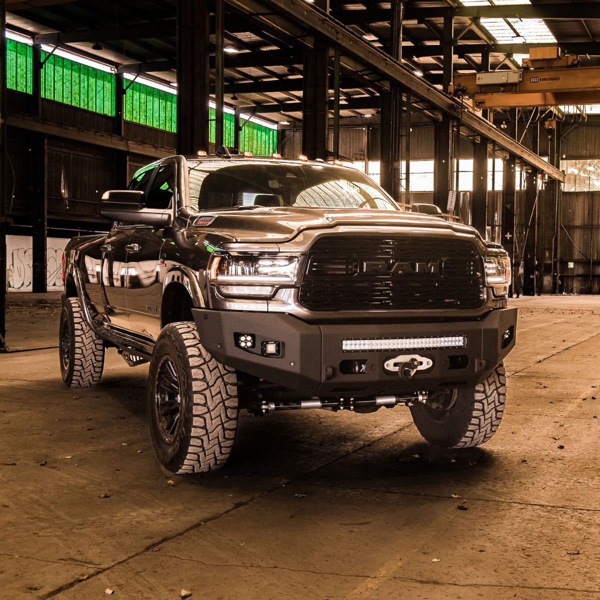 2019-2022 RAM 2500/3500 ATTITUDE SERIES FRONT WINCH BUMPER Chassis Unlimited Inc.