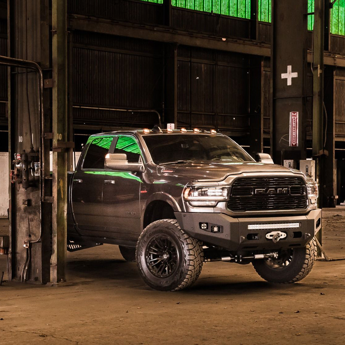2019-2022 RAM 2500/3500 ATTITUDE SERIES FRONT WINCH BUMPER Chassis Unlimited Inc.
