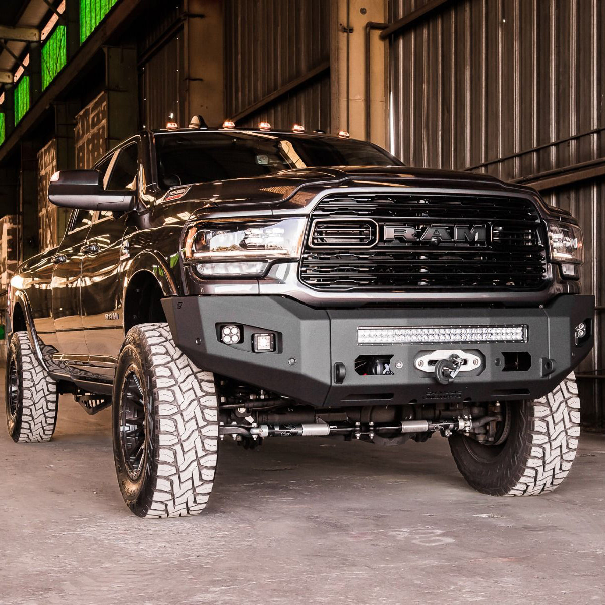 2019-2022 RAM 2500/3500 ATTITUDE SERIES FRONT WINCH BUMPER Chassis Unlimited Inc.