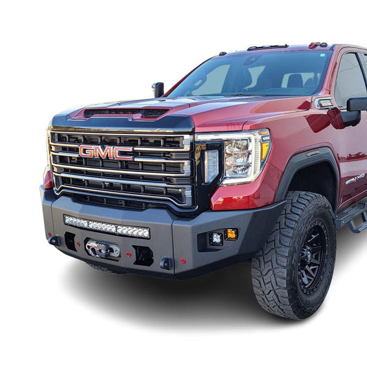 2020-2022 GMC SIERRA 2500/3500 ATTITUDE FRONT WINCH BUMPER Chassis Unlimited Inc.