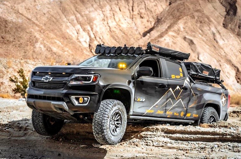 2004-14 Chevy Colorado/Canyon Rock Sliders Crew Cab and Ext Cab
