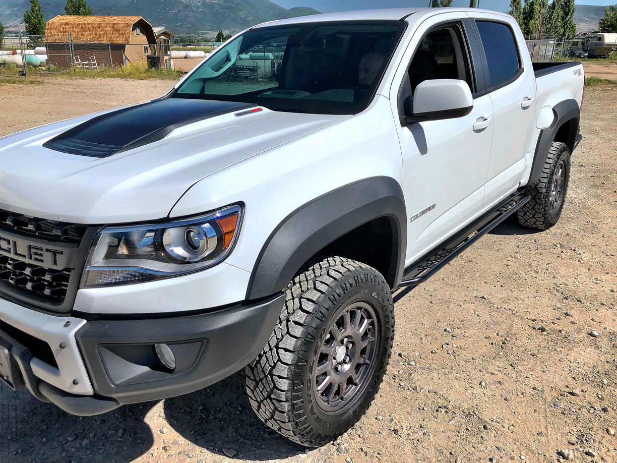 2004-14 Chevy Colorado/Canyon Rock Sliders Crew Cab and Ext Cab