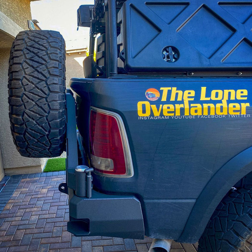2010-2022 RAM 2500/3500 OCTANE DUAL SWING OUT REAR BUMPER Chassis Unlimited Inc.