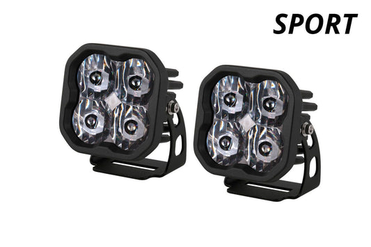 Diode Dynamics Stage Series 3" SAE/DOT White Sport LED Pod (pair)
