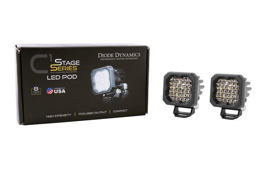 Diode Dynamics Tripple Function Stage Series White LED Pod
