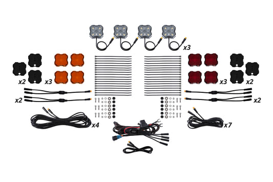 Single-Color Rock Light Installer Magnet Mount Kit (12-pack)