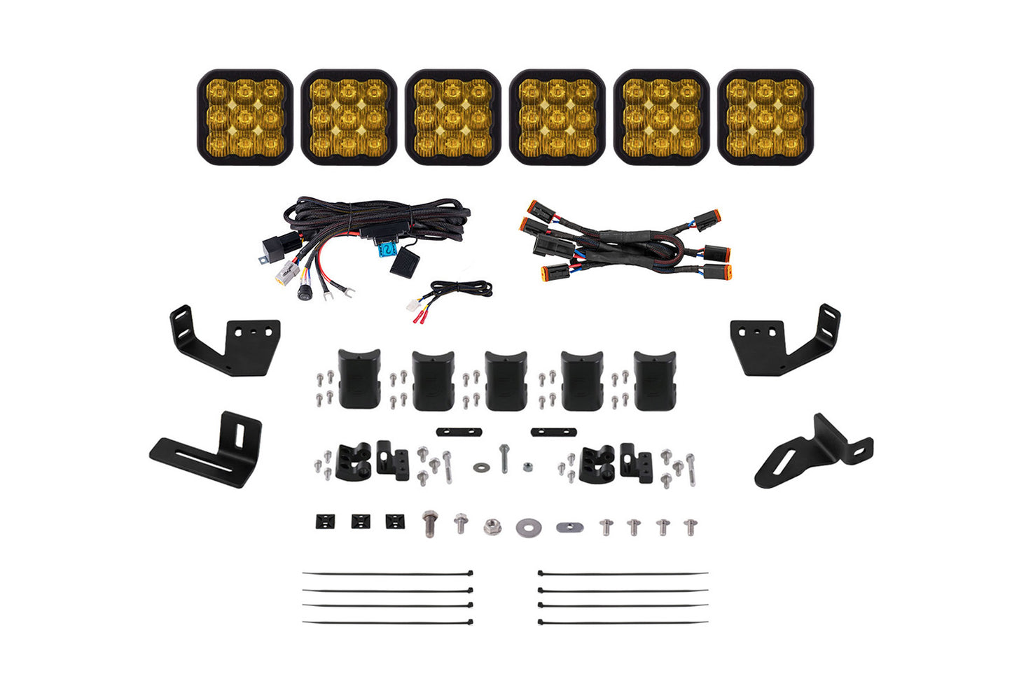 SS5 6-Pod CrossLink Mounting Kit for Prinsu/Sherpa Roof Racks