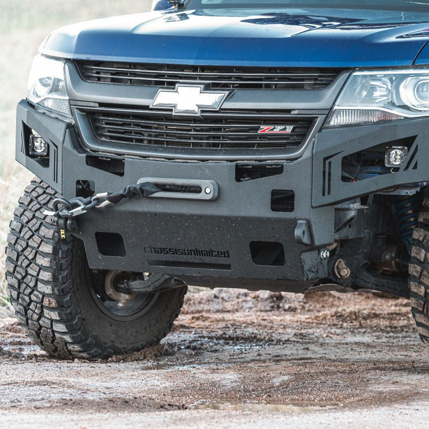 2015-2020 CHEVY COLORADO OCTANE FRONT WINCH BUMPER Chassis Unlimited Inc.