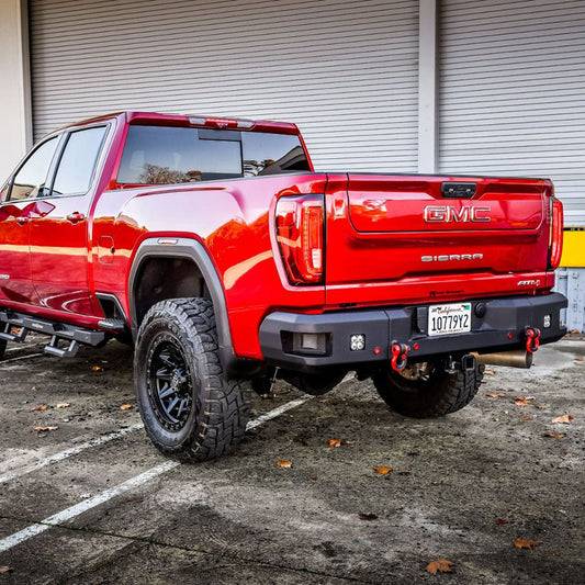 2020-2022 GMC SIERRA 2500/3500 ATTITUDE REAR BUMPER Chassis Unlimited Inc.