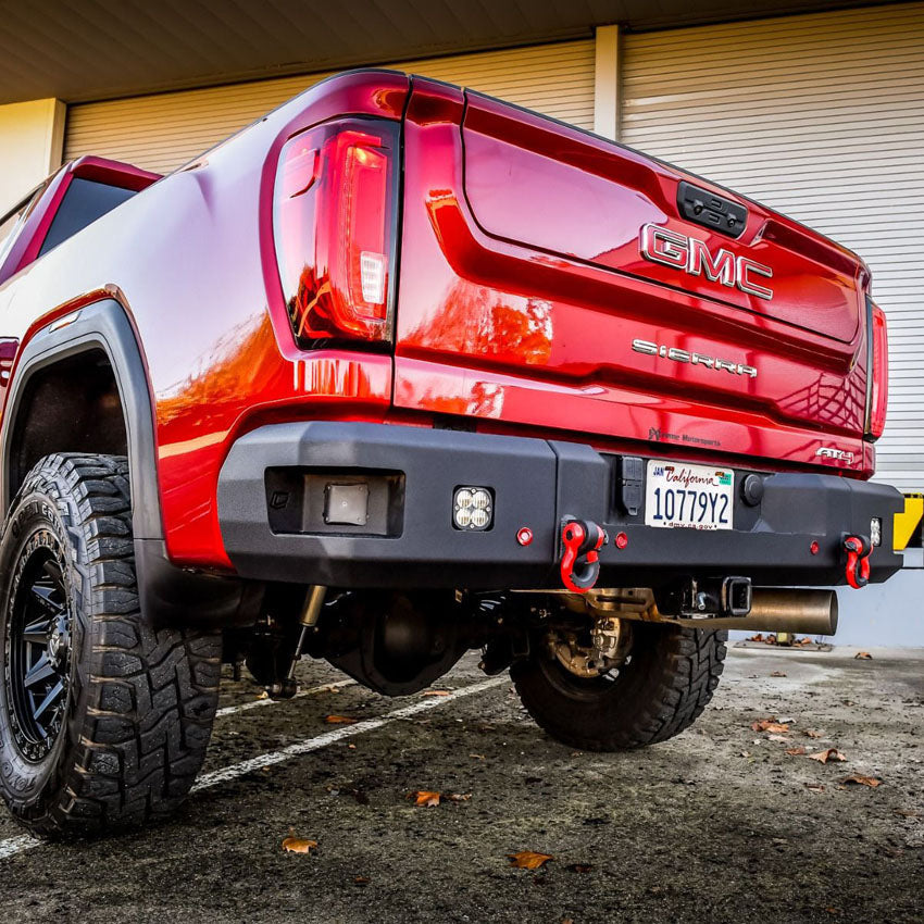 2020-2022 GMC SIERRA 2500/3500 ATTITUDE REAR BUMPER Chassis Unlimited Inc.