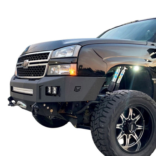 2003-2007 CHEVY SILVERADO 2500/3500 OCTANE FRONT WINCH BUMPER Chassis Unlimited Inc.