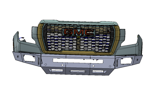 2021-2024 GMC Yukon | Yukon XL OCTANE FRONT WINCH BUMPER