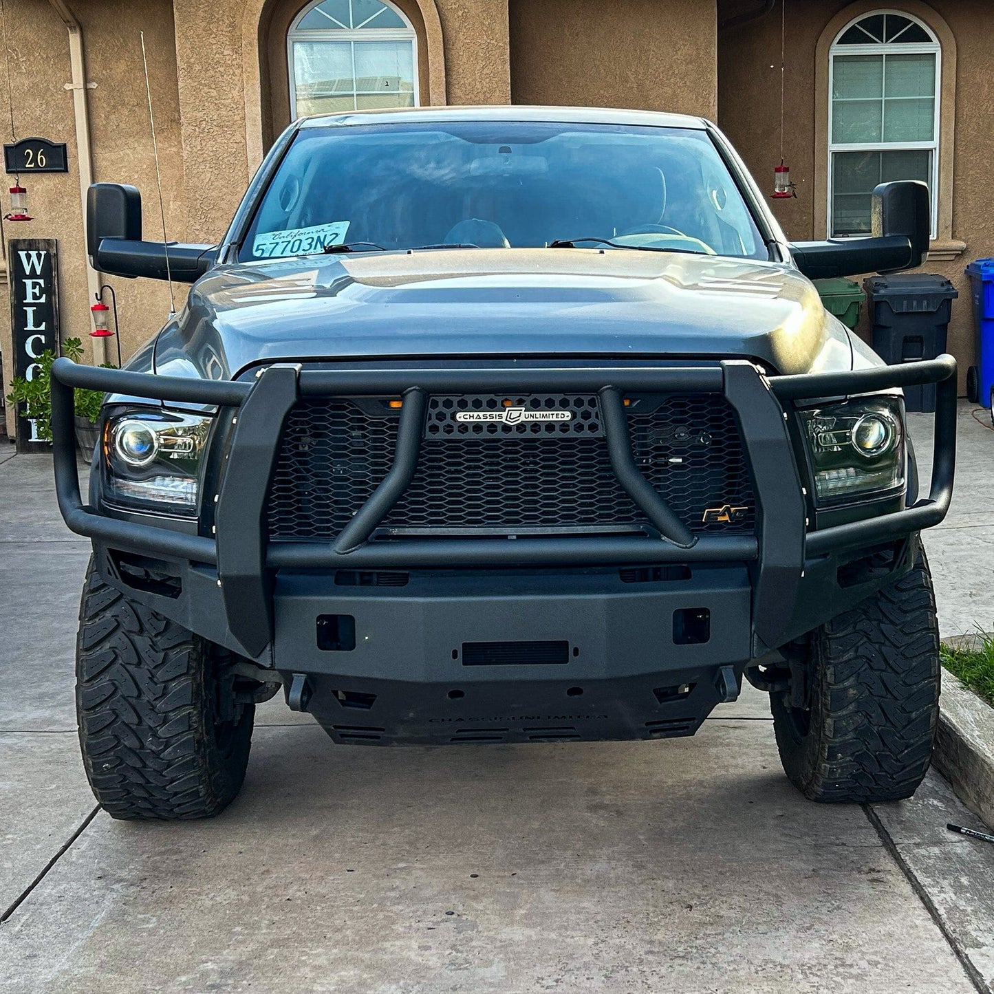 2010-2018 RAM 2500/3500 OCTANE FRONT WINCH BUMPER W/ GUARD Chassis Unlimited Inc.