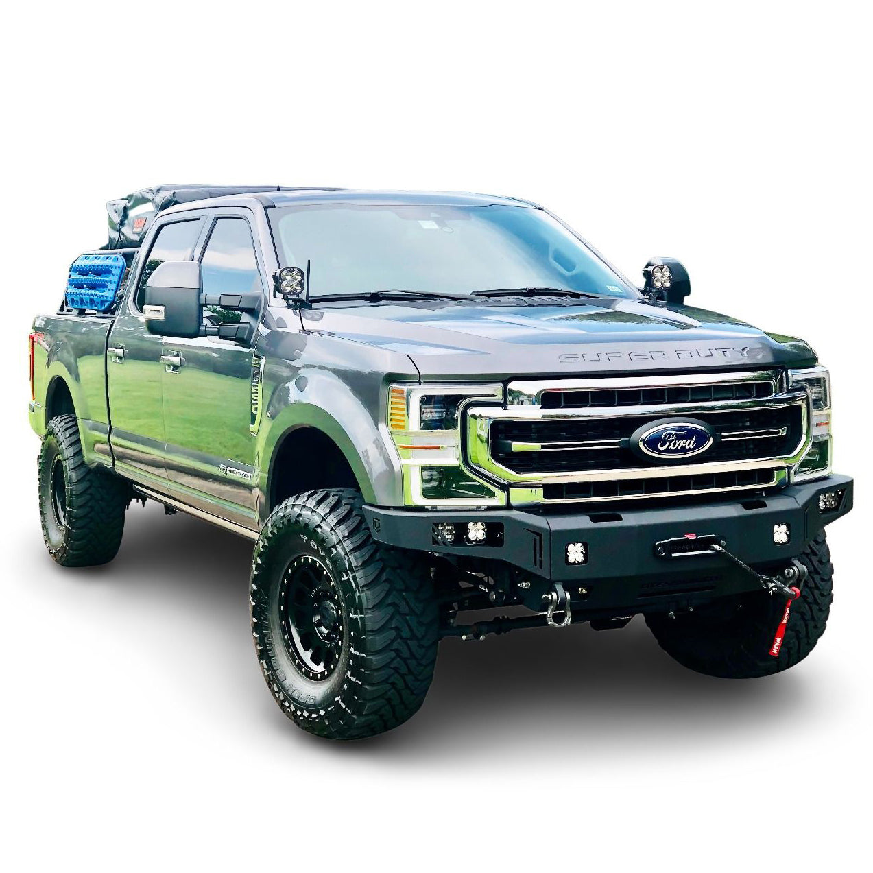 2017-2022 FORD SUPERDUTY F250/F350 OCTANE SERIES FRONT WINCH BUMPER Chassis Unlimited Inc.