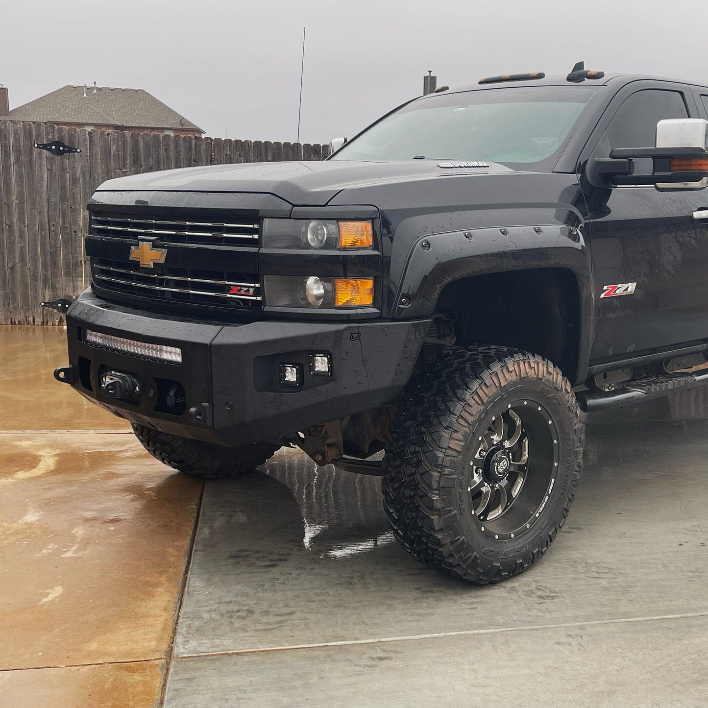 2015-2019 CHEVY SILVERADO 2500/3500 ATTITUDE FRONT WINCH BUMPER Chassis Unlimited Inc.
