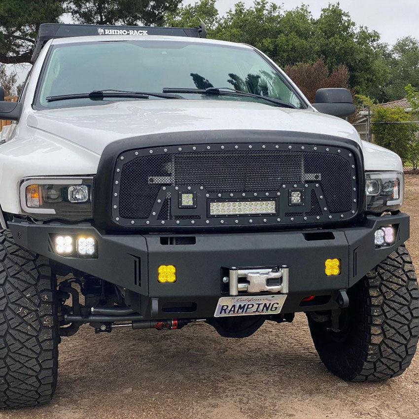 2003-2005 RAM 2500/3500 OCTANE SERIES FRONT WINCH BUMPER Chassis Unlimited Inc.