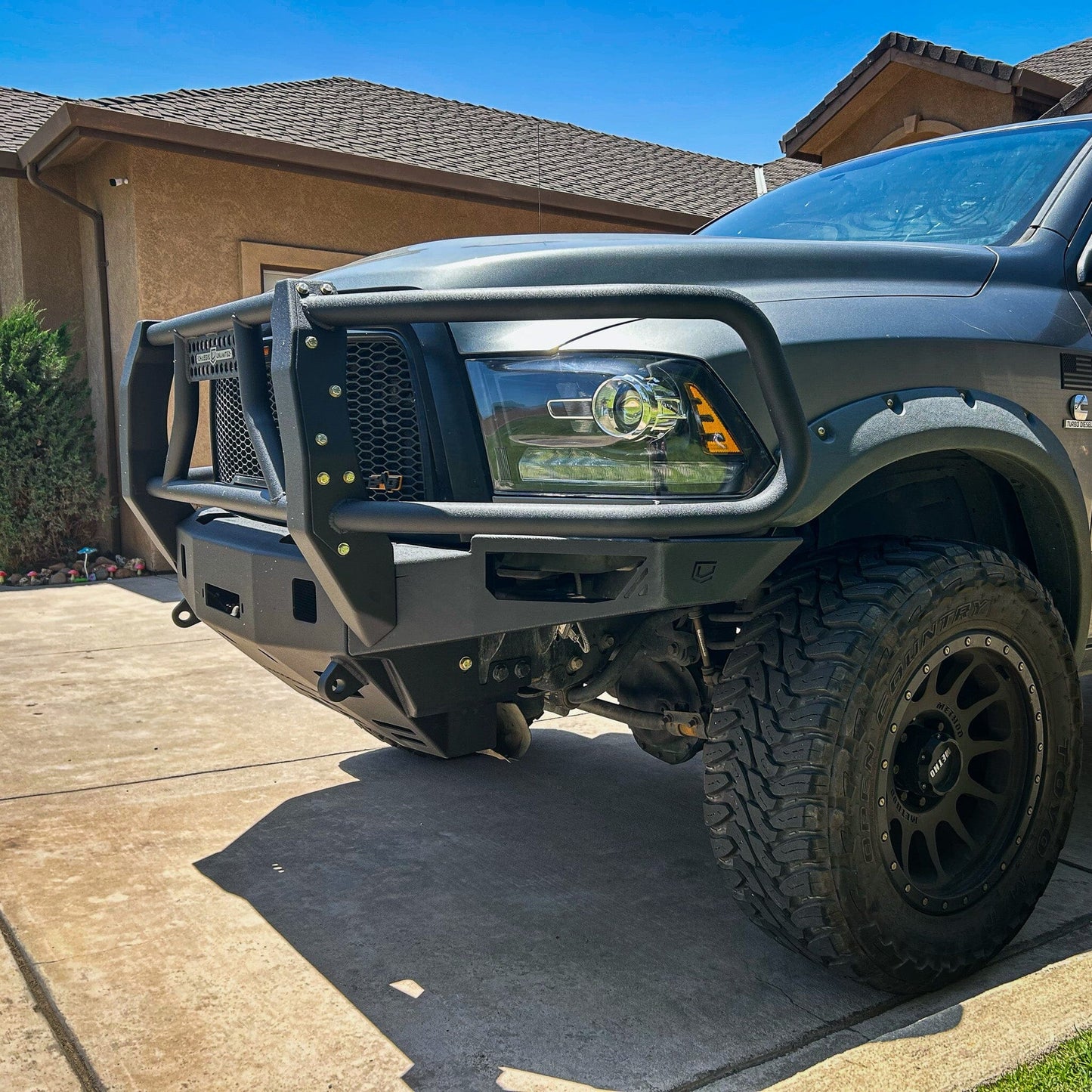 2010-2018 RAM 2500/3500 OCTANE FRONT WINCH BUMPER W/ GUARD Chassis Unlimited Inc.