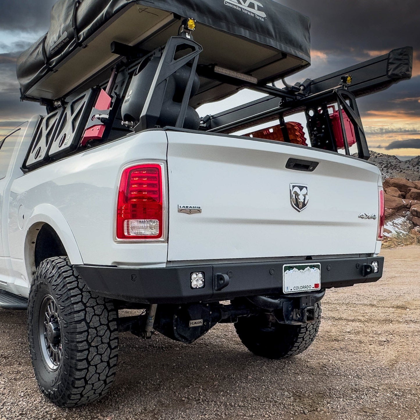 2010-2024 RAM 2500/3500 OCTANE HIGH CLEARANCE REAR BUMPER Chassis Unlimited Inc.