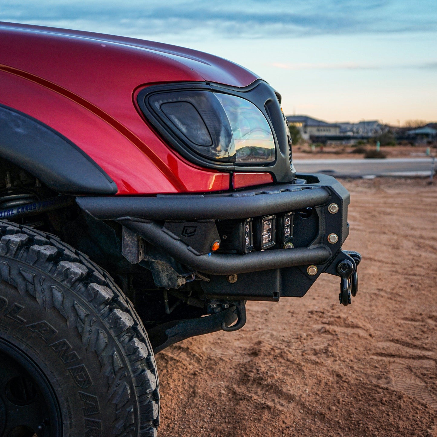 1995-2004 TOYOTA TACOMA DIABLO FRONT WINCH BUMPER Chassis Unlimited Inc.