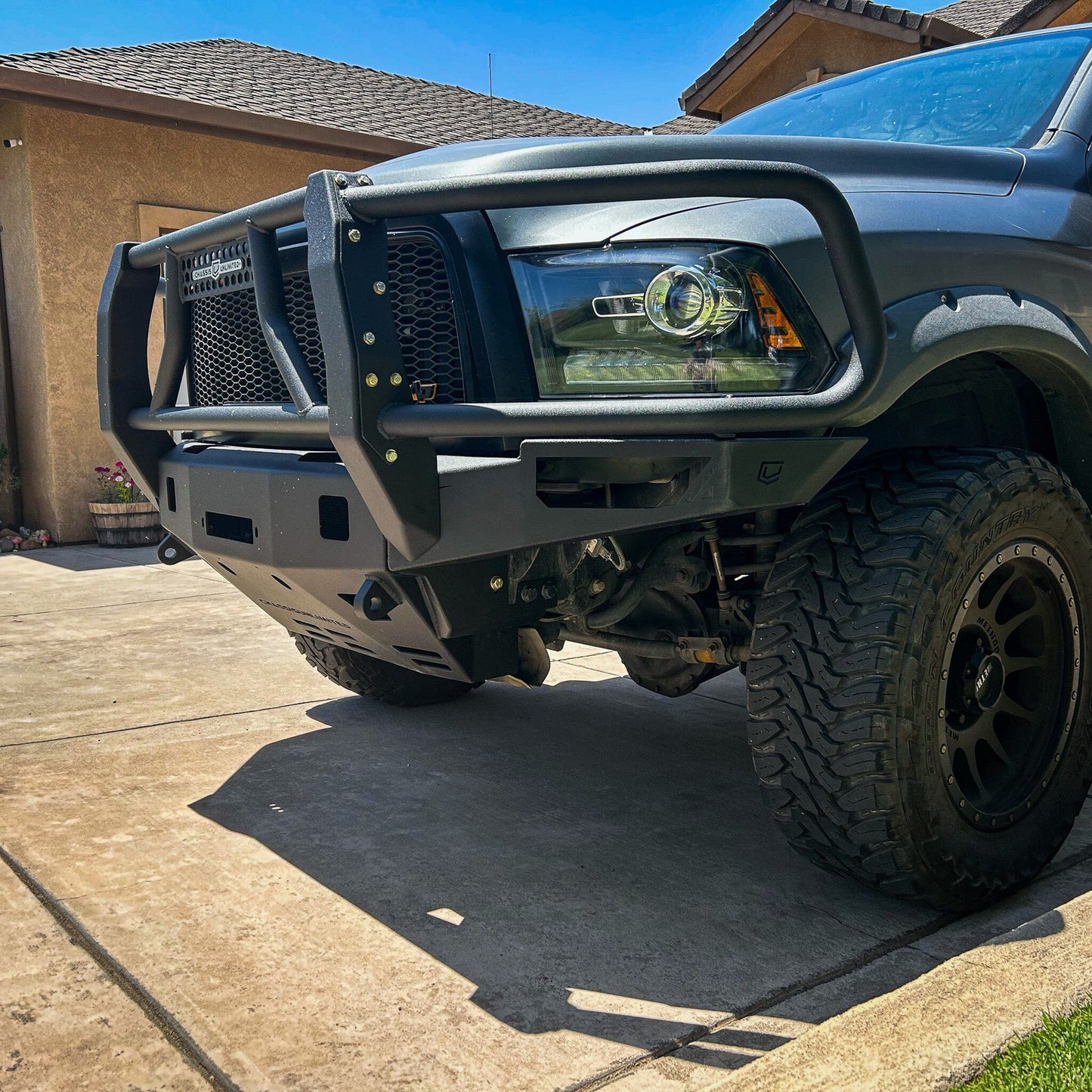 2010-2018 RAM 2500/3500 OCTANE FRONT WINCH BUMPER W/ GUARD Chassis Unlimited Inc.