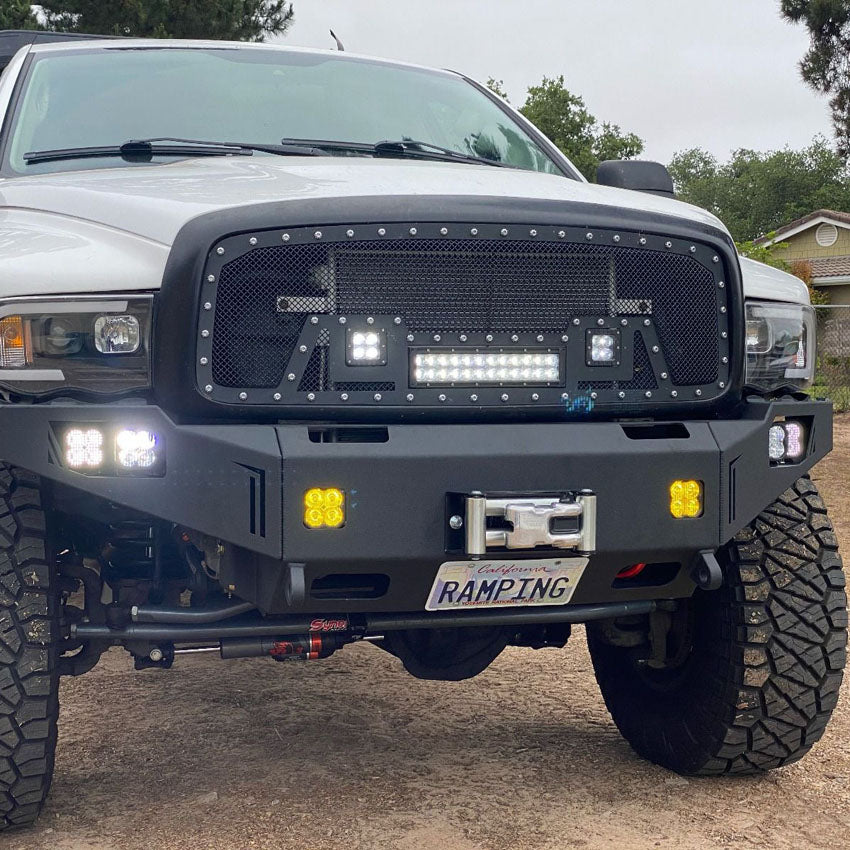 2003-2005 RAM 2500/3500 OCTANE SERIES FRONT WINCH BUMPER Chassis Unlimited Inc.