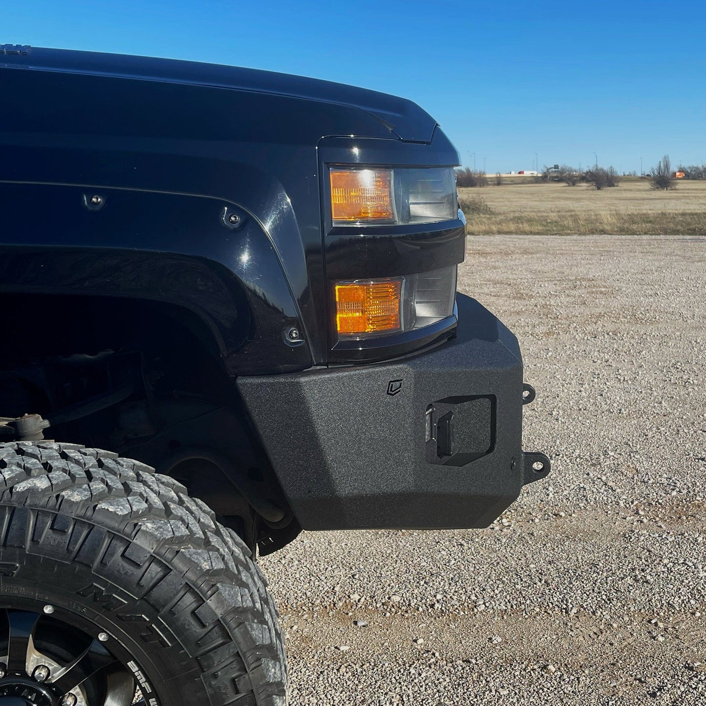 2015-2019 CHEVY SILVERADO 2500/3500 ATTITUDE FRONT WINCH BUMPER Chassis Unlimited Inc.